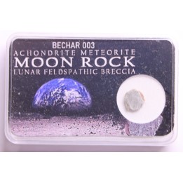 Météorite: Lunar bréche feldspath - Bechar003