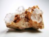Colorless fluorite and barite , Berbes, Spain