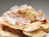 Colorless fluorite and barite , Berbes, Spain