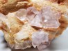 Colorless fluorite and barite , Berbes, Spain