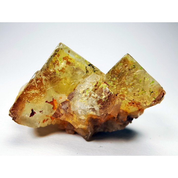 Fluorite, Lantignié Mine (69), France