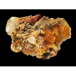 fluorite et wulfénite de Lantignié (69), France