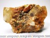Fluorite and wulfenite, Lantignié Mine (69), France
