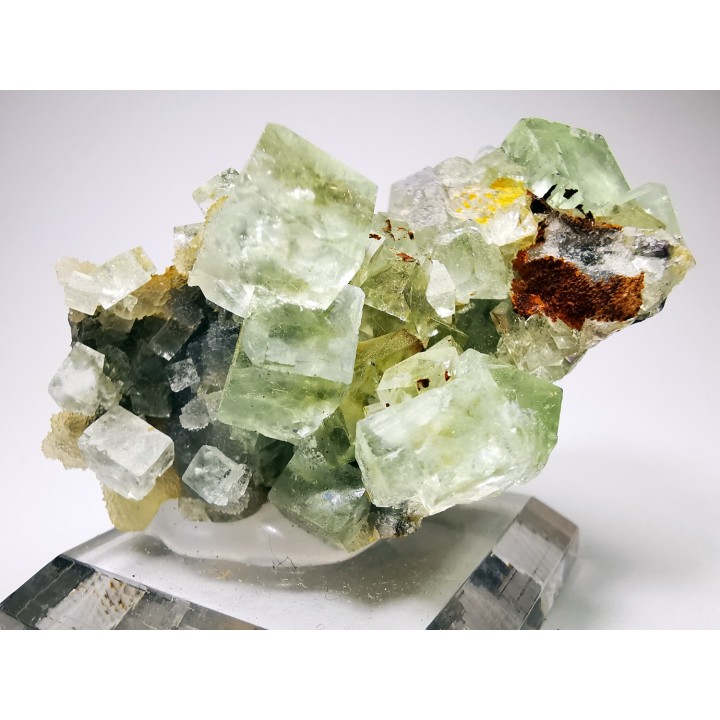 Green fluorite - Choir area, Mongolia