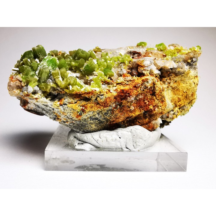 Pyromorphite  - mine Daoping, guangxi province, CHINE