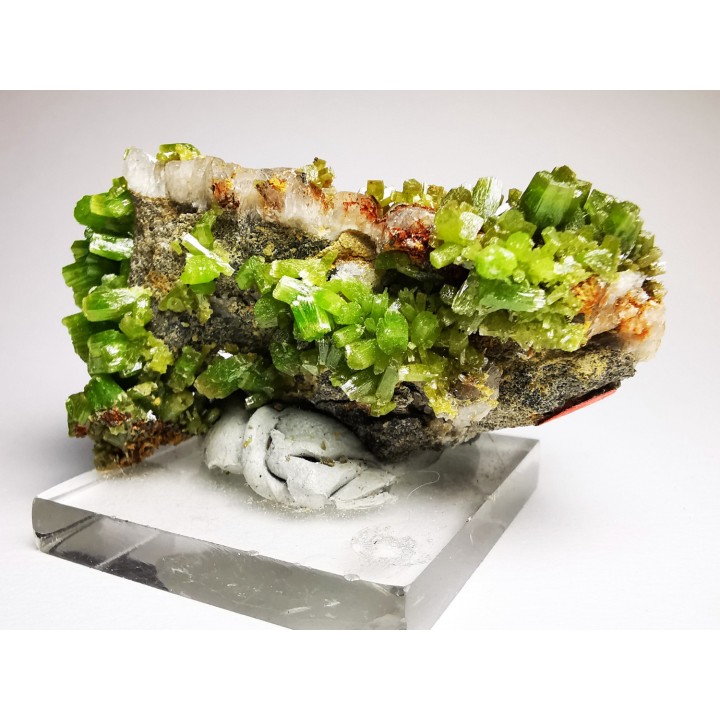 Pyromorphite  - mine Daoping, guangxi province, CHINE