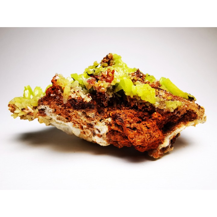 Pyromorphite  - mine Daoping, guangxi province, CHINE