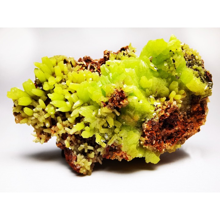 Pyromorphite  - mine Daoping, guangxi province, CHINE