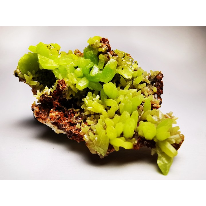 Pyromorphite  - mine Daoping, guangxi province, CHINE