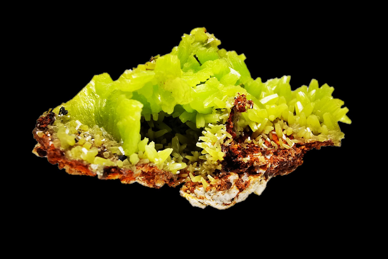 Pyromorphite - mine Daoping, guangxi province, CHINA