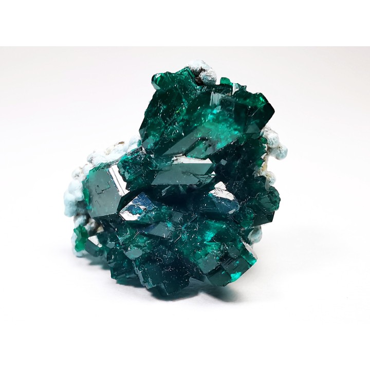 TOP! DIOPTASE - Mindouli, Congo