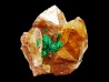 Calcite with malachite from Mashamba, Katanga, RDC