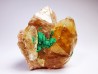 Calcite with malachite from Mashamba, Katanga, RDC