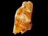Calcite with malachite from Mashamba, Katanga, RDC