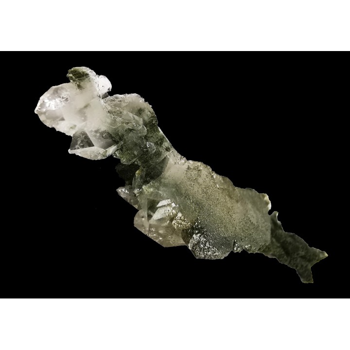 Chlorite quartz, Oisans, France
