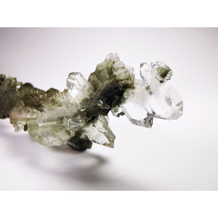 Quartz chloriteux, Oisans, France