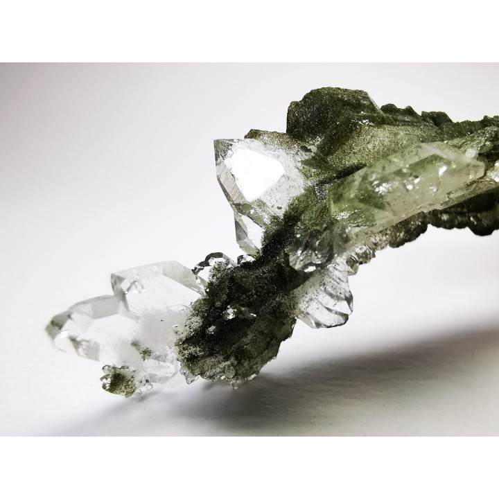 Quartz chloriteux, Oisans, France