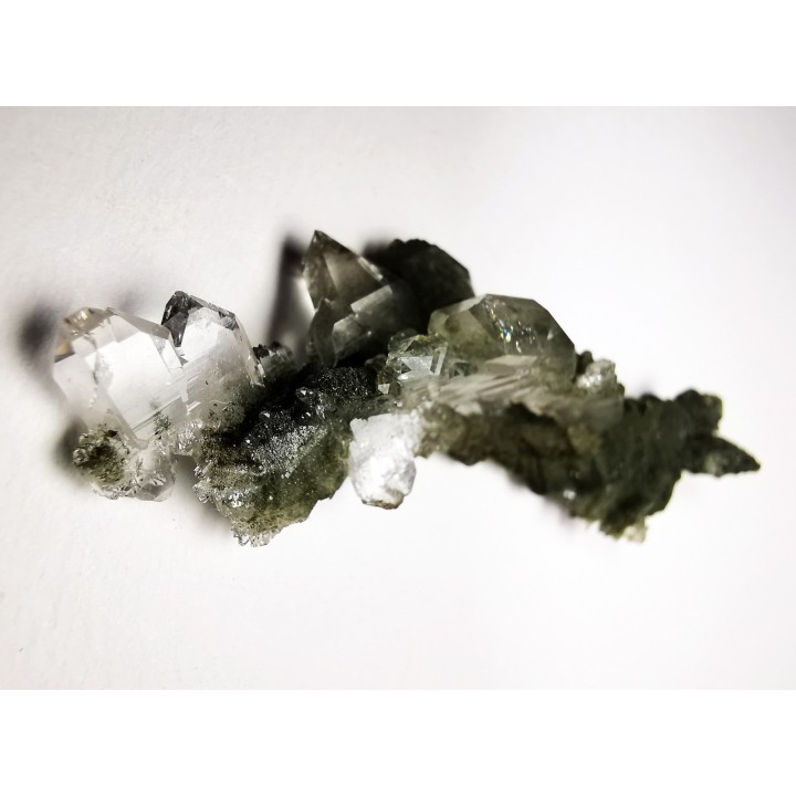 Quartz chloriteux, Oisans, France