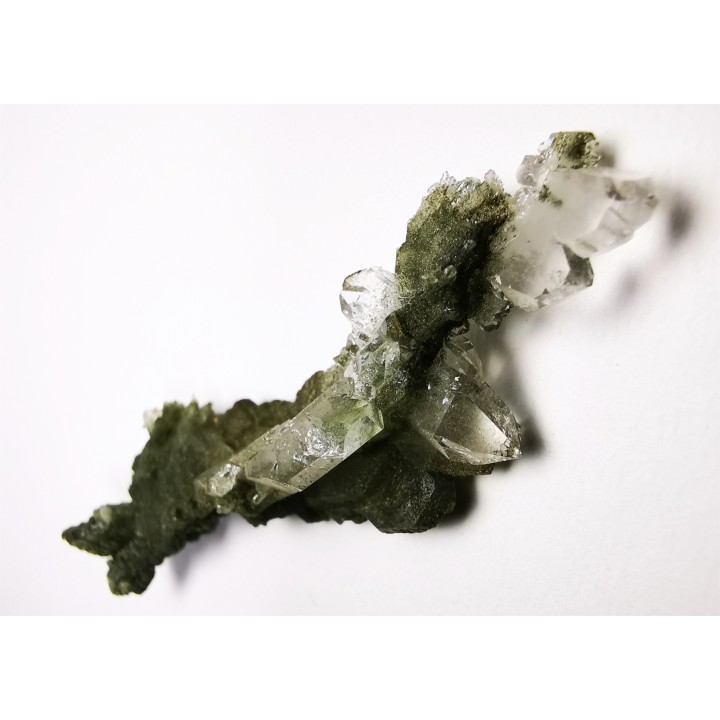 Quartz chloriteux, Oisans, France