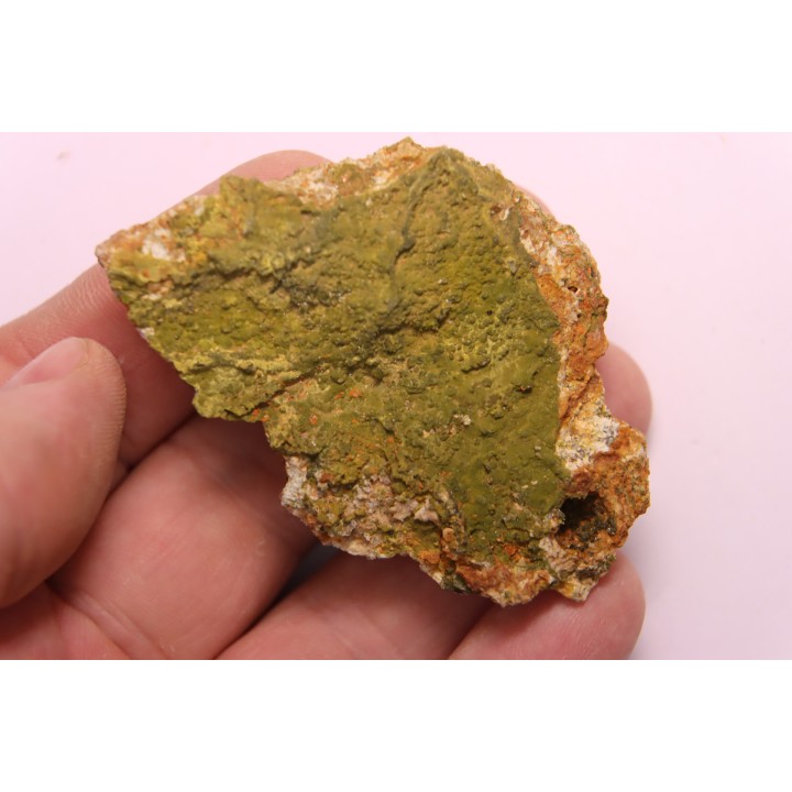 Pyromorphite et Crocoite - Fillon "Le Cantonnier", NONTRON (24) FRANCE
