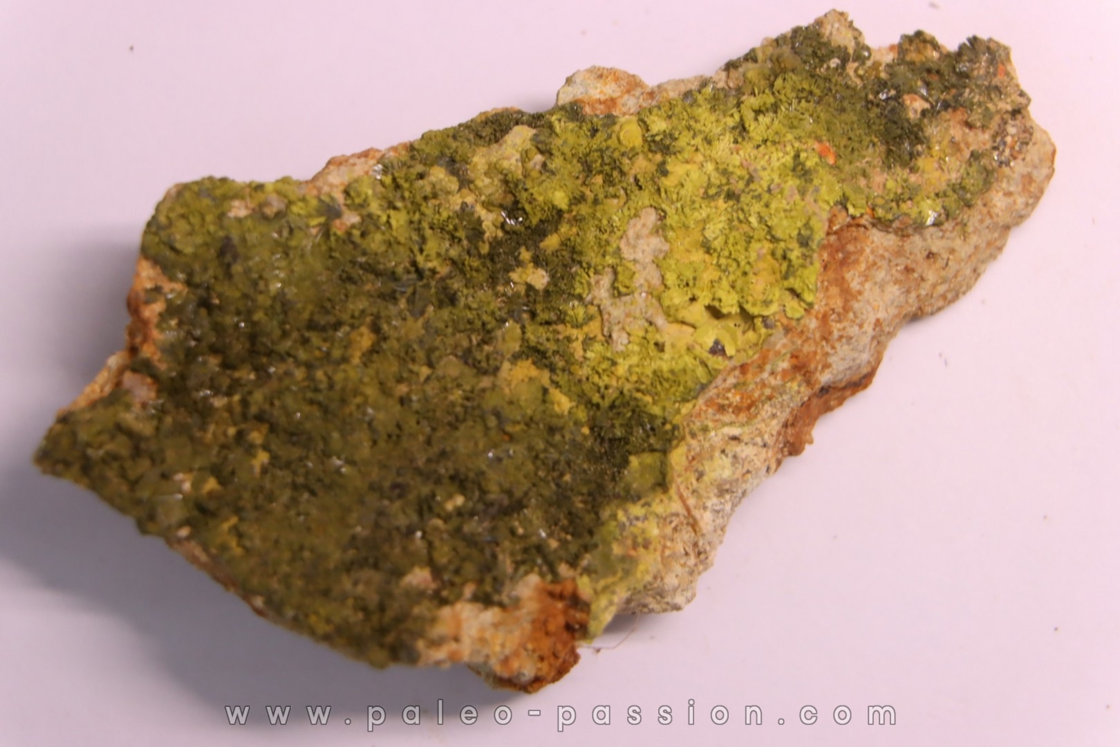 Pyromorphite and Crocoite Fillon "Le Cantonnier", NONTRON (24) FRANCE