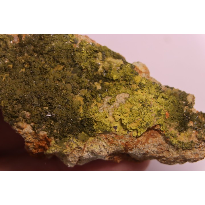 Pyromorphite and Crocoite  Fillon "Le Cantonnier", NONTRON (24) FRANCE
