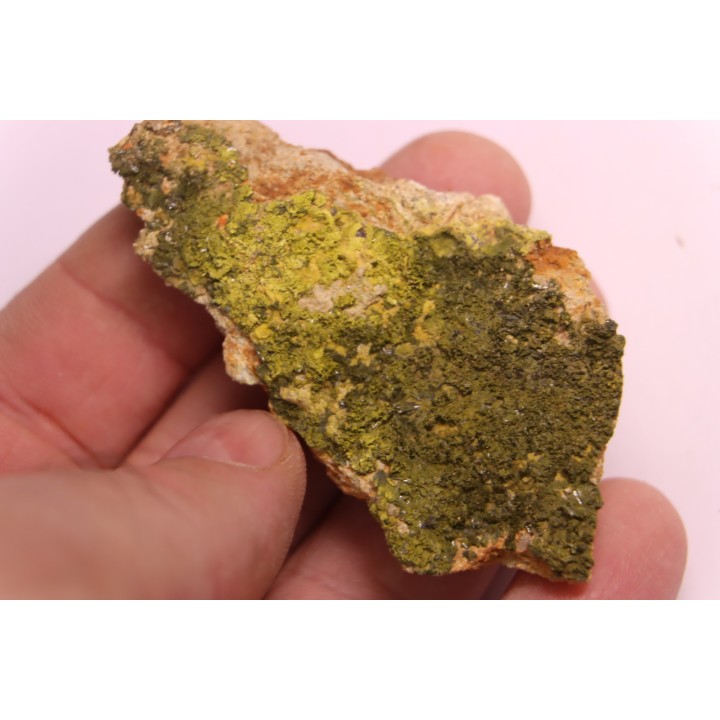 Pyromorphite et Crocoite - Fillon "Le Cantonnier", NONTRON (24) FRANCE
