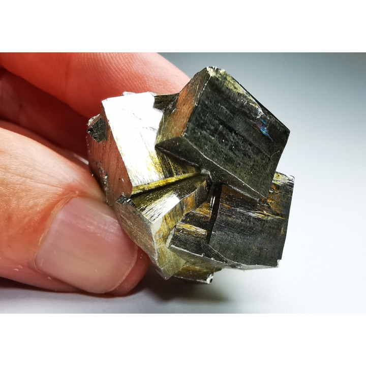 Pyrite from Ambas Aguas, La Rioja, Spain