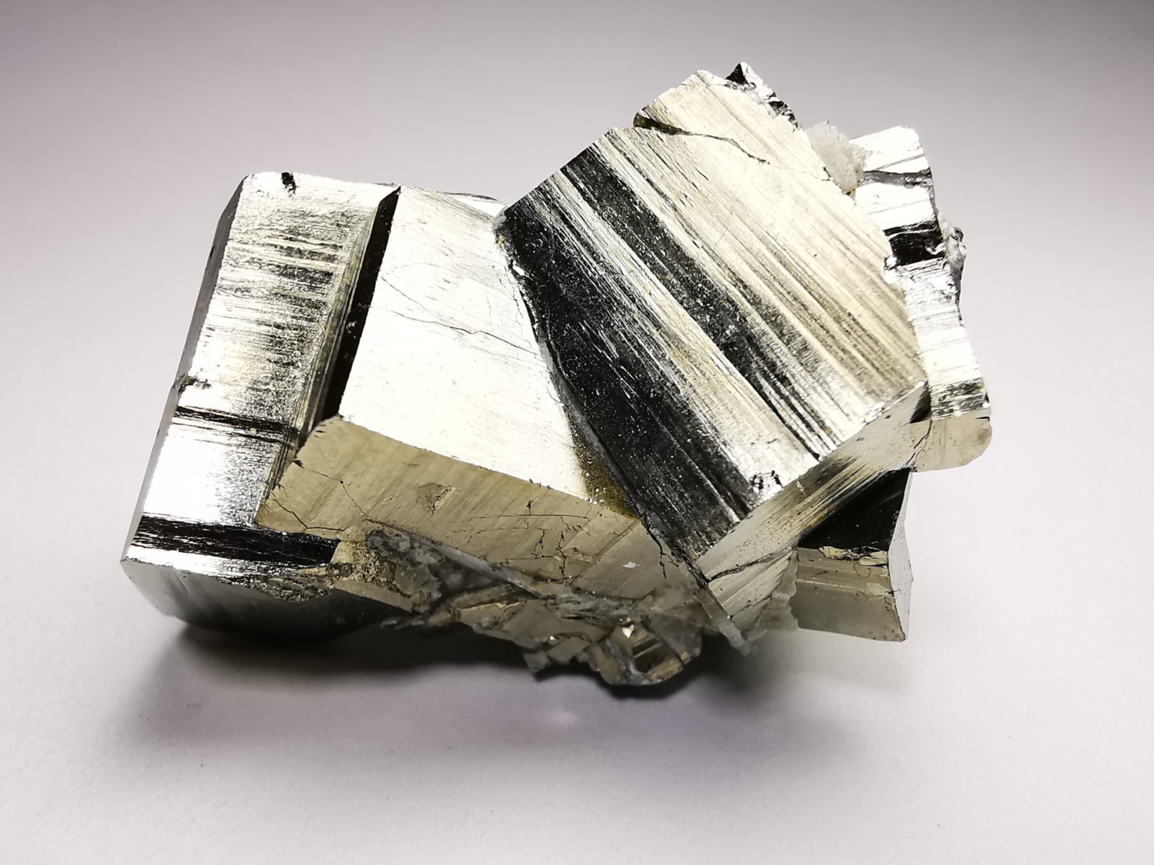 Pyrite from Ambas Aguas, La Rioja, Spain