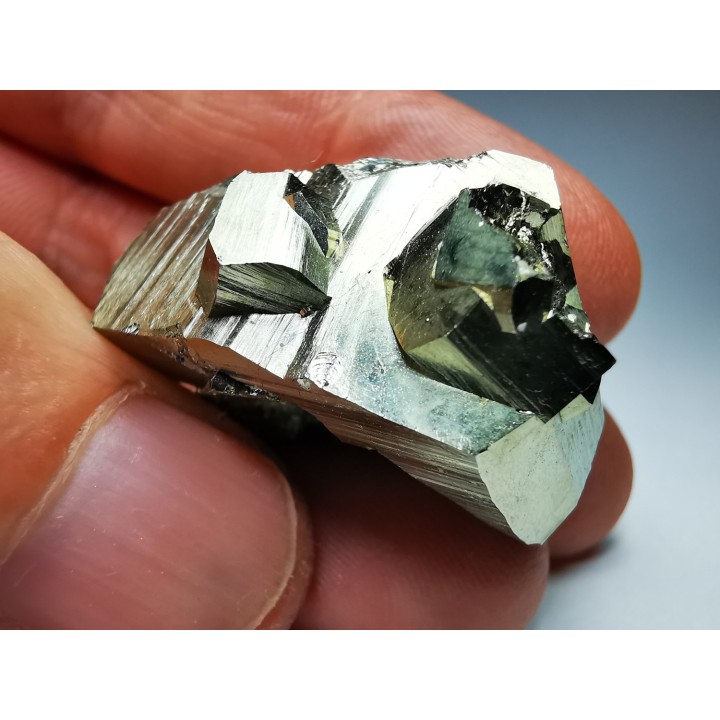 Pyrite from Ambas Aguas, La Rioja, Spain
