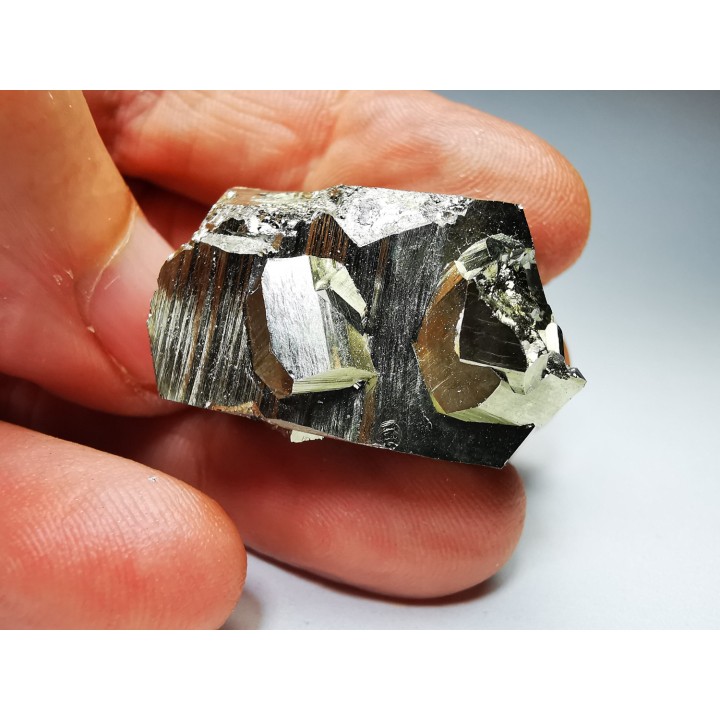 Pyrite from Ambas Aguas, La Rioja, Spain