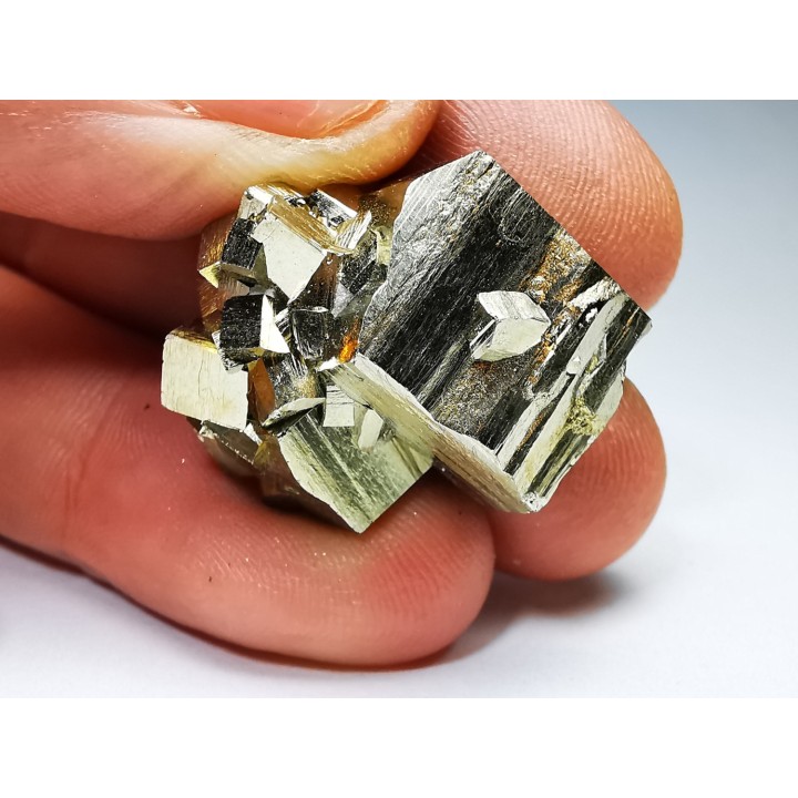 Pyrite from Ambas Aguas, La Rioja, Spain