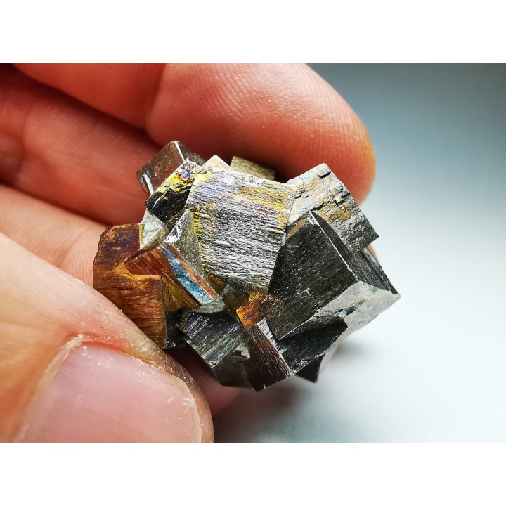 Pyrite from Ambas Aguas, La Rioja, Spain