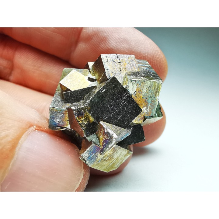 Pyrite from Ambas Aguas, La Rioja, Spain
