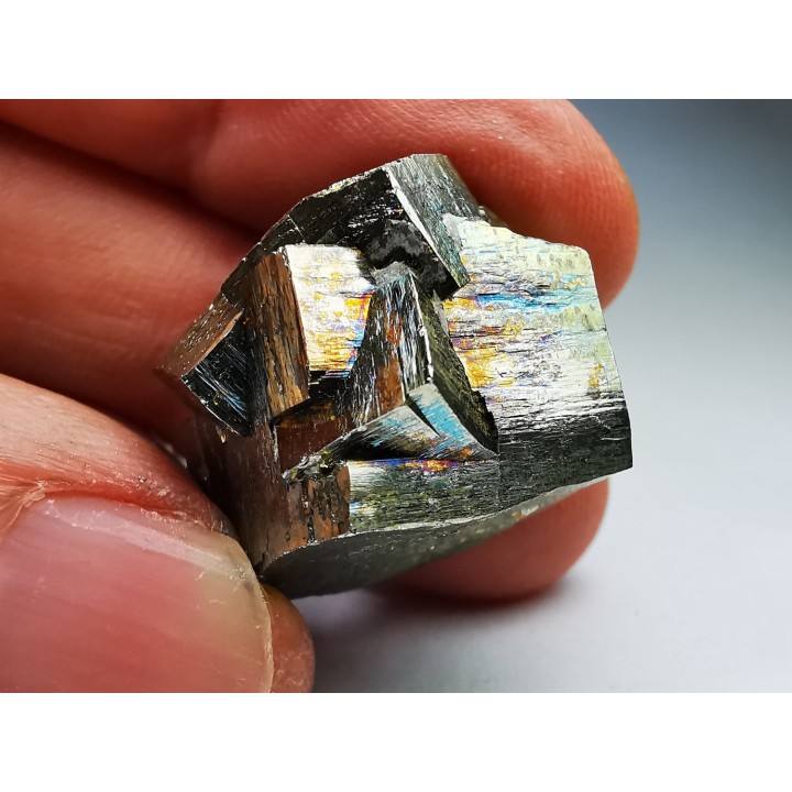 Pyrite from Ambas Aguas, La Rioja, Spain