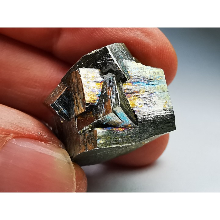 Pyrite from Ambas Aguas, La Rioja, Spain