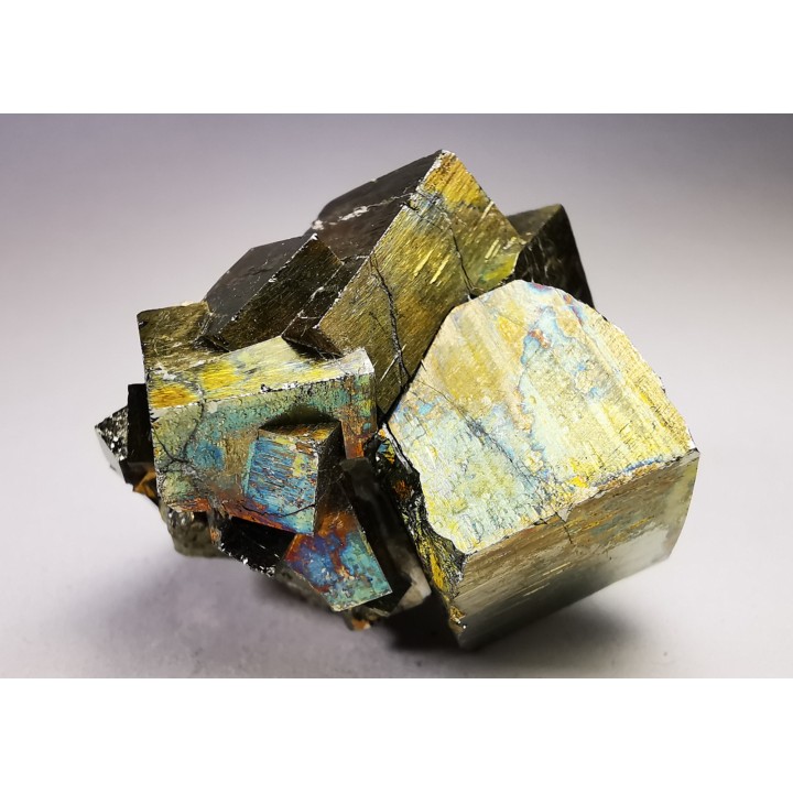 Pyrite from Ambas Aguas, La Rioja, Spain