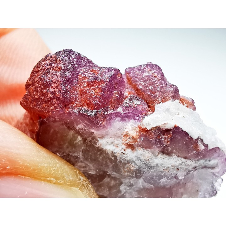 Fluorite and quartz from Tombstone, Arizona, USA