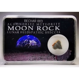 MOON ROCK: Lunar feldspath breccia - Bechar003