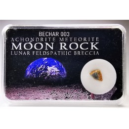 Météorite: Lunar bréche feldspath - Bechar003