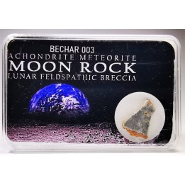 MOON ROCK: Lunar feldspath breccia - Bechar003