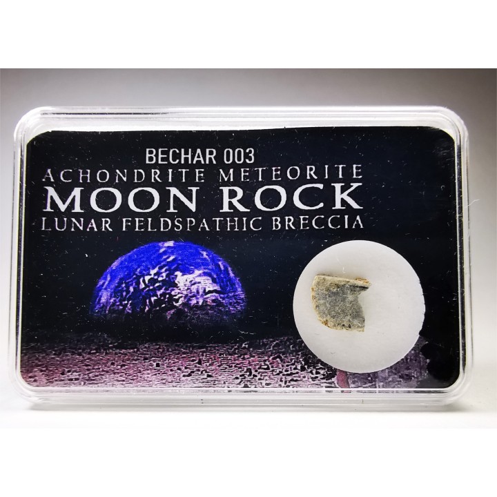 MOON ROCK: Lunar feldspath breccia - Bechar003