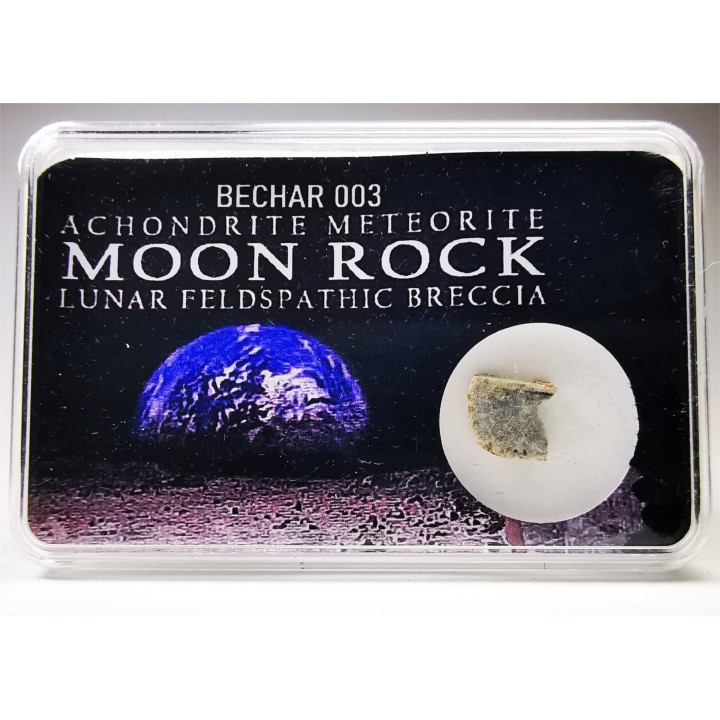 MOON ROCK: Lunar feldspath breccia - Bechar003