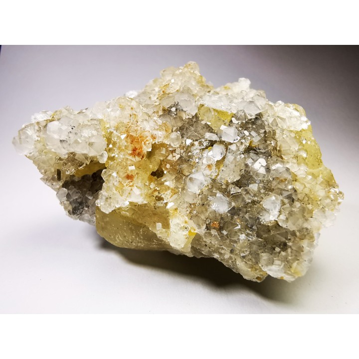 fluorite et quartz de Peyrebrune (81), France