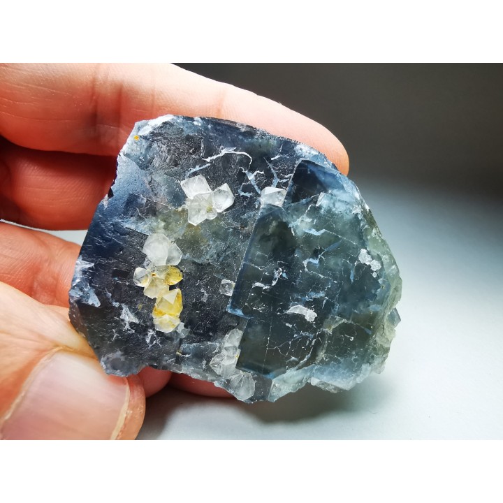 Fluorite, Trébas Mine (81), France