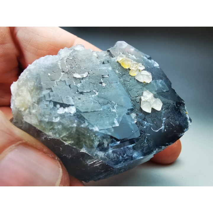 fluorite de Trébas (81), France