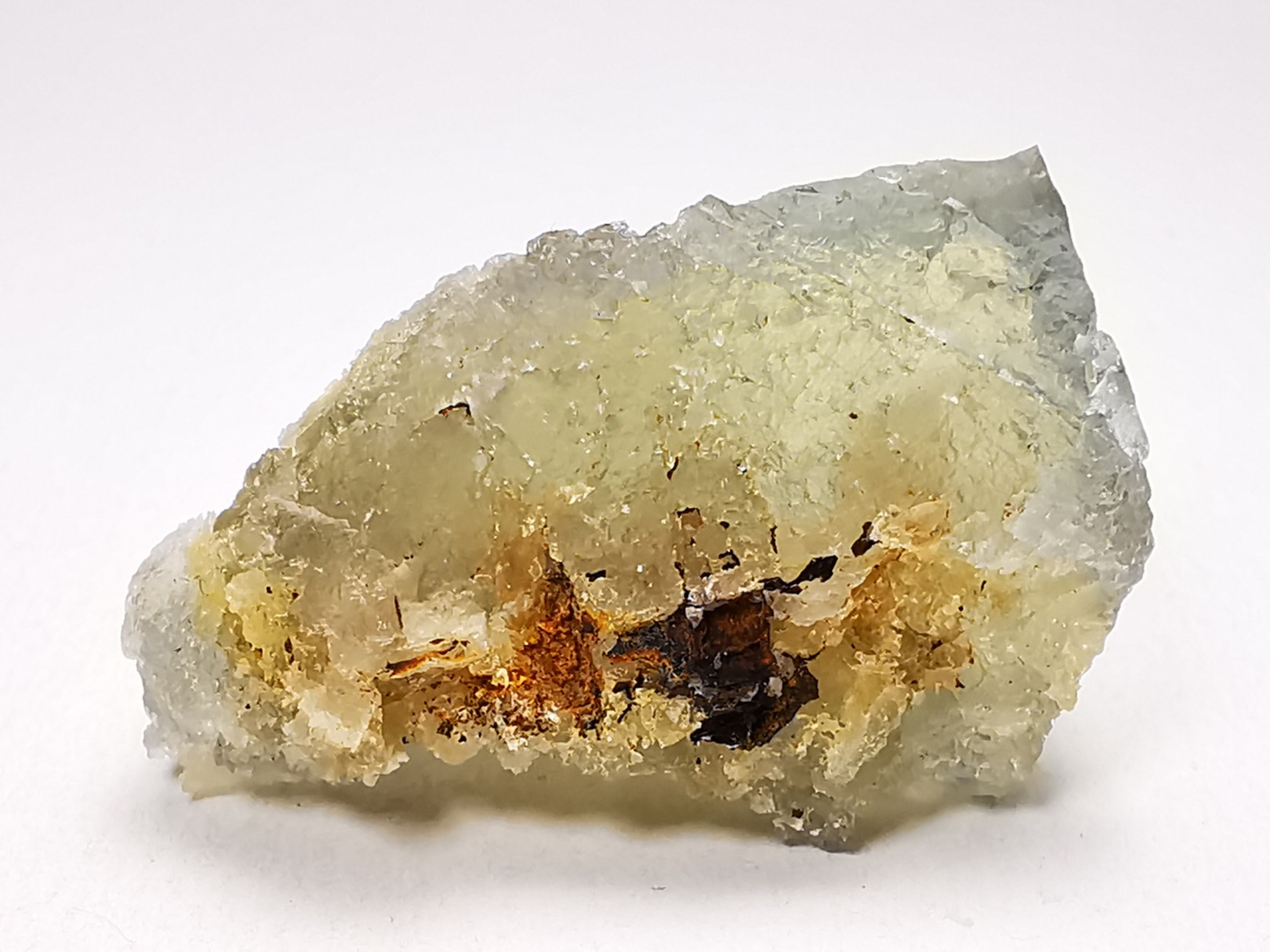 Fluorite, Pont de Grazelle Mine (81), France