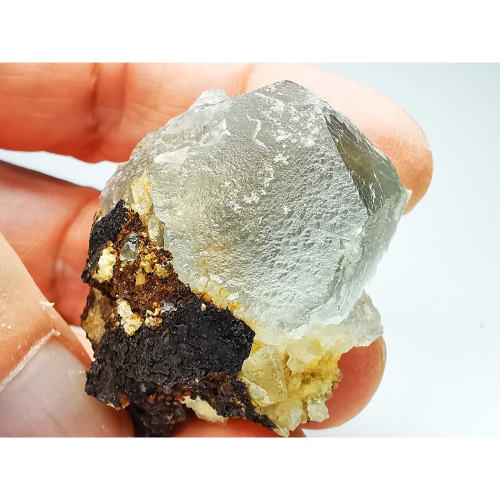 Fluorite, Pont de Grazelle Mine (81), France
