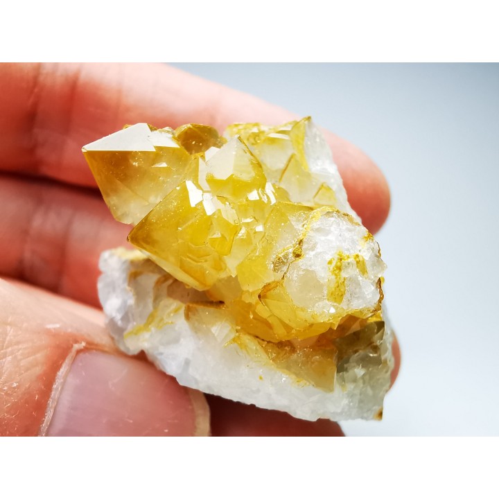 Fluorite and Quartz, Le Franciman Mine (81), France