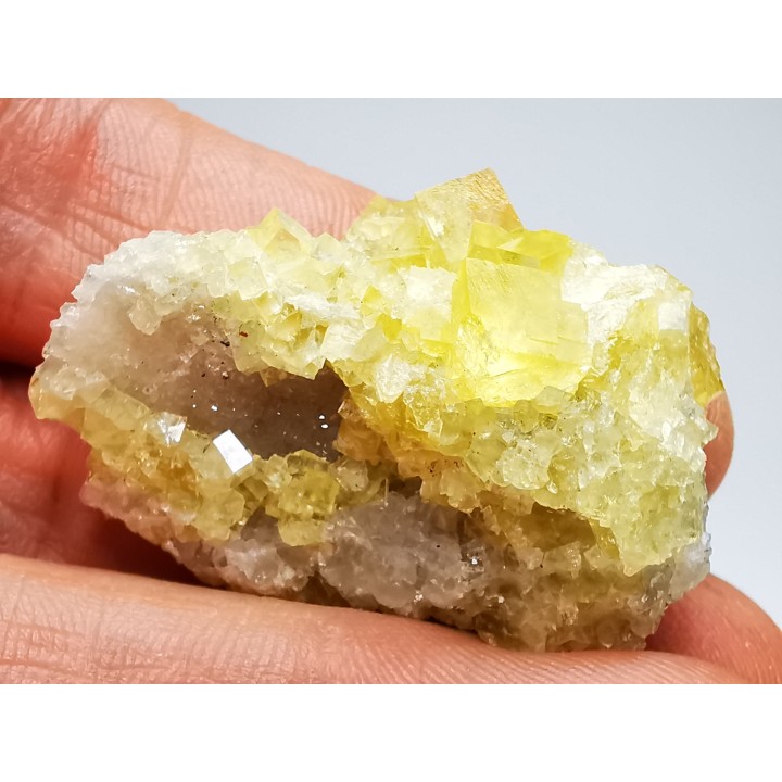 fluorite Cluzel (81), France
